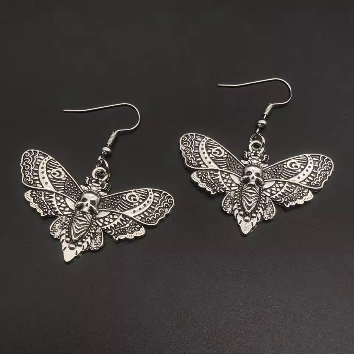 Death Moth Earrings [PRE-ORDER ONLY] product image (1)