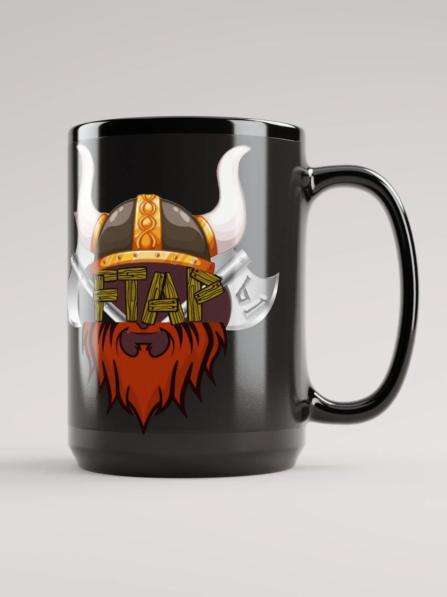 ftap Logo Black Coffee Cup product image (1)