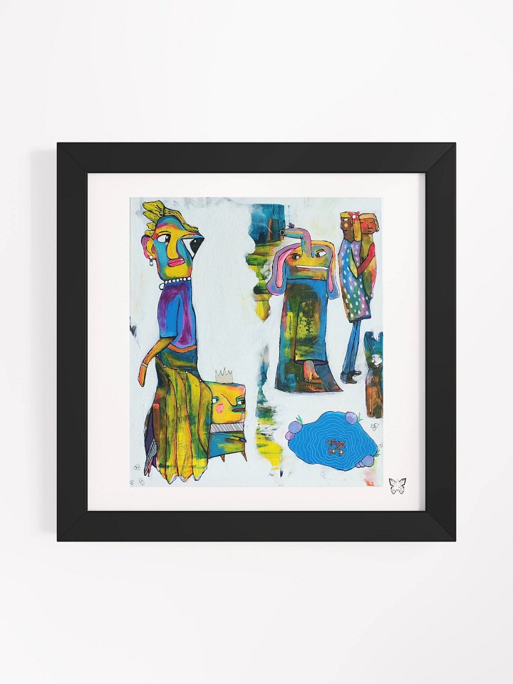 We Must Find Trust Without Judgement Framed Art Print product image (2)