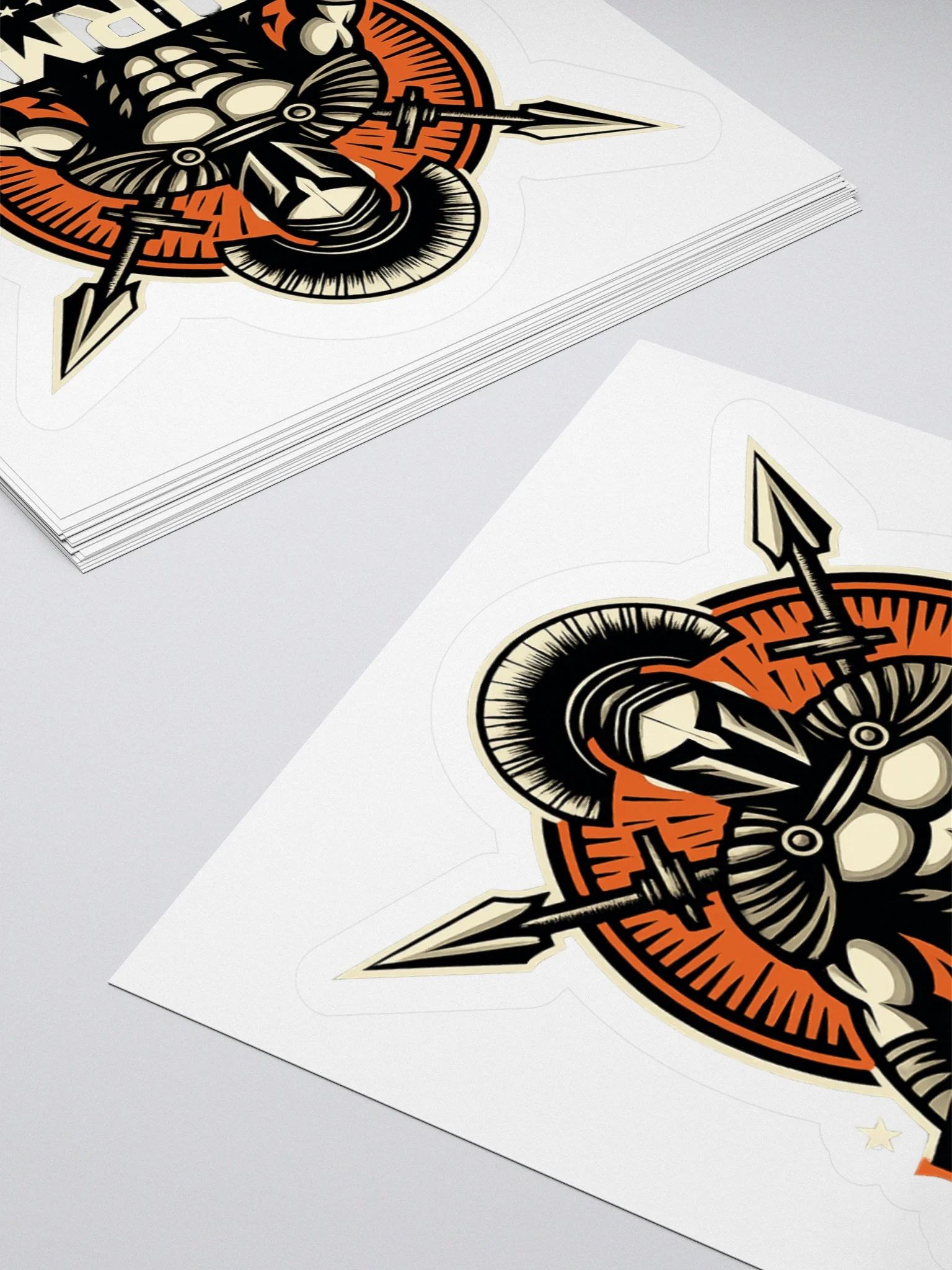 Sturmyo Warrior Logo Sticker product image (7)