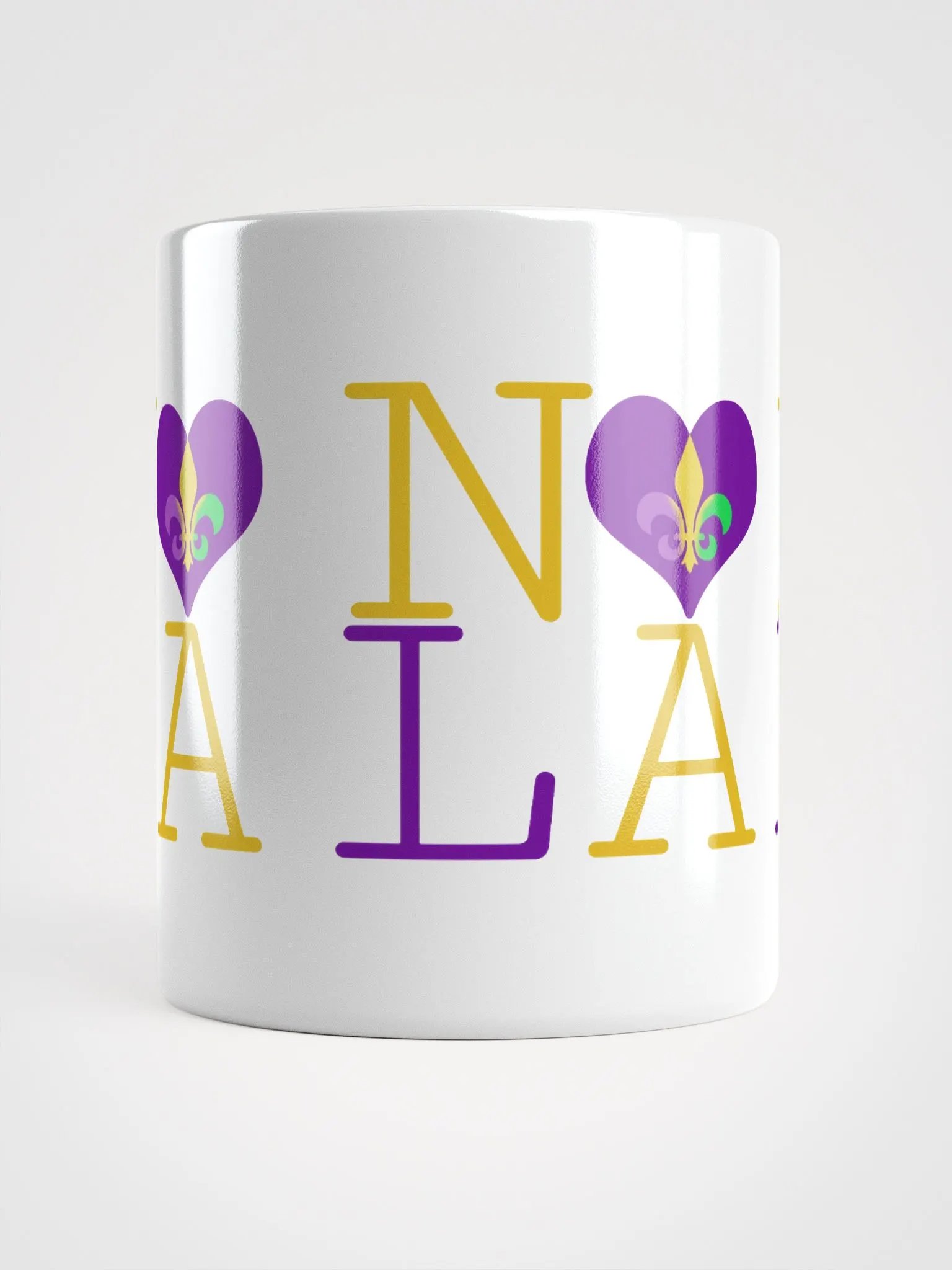 I LOVE NOLA **BIGSHOT MUG** (MARDI GRAS 3) product image (15)