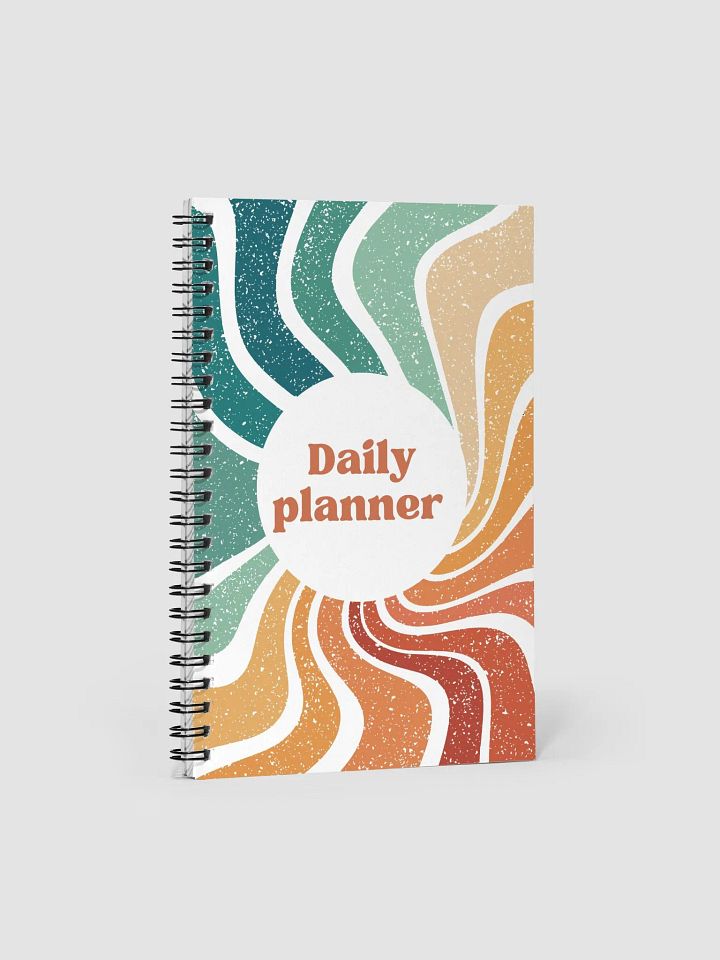 Spectrum Swirls Spiral Notebook product image (1)
