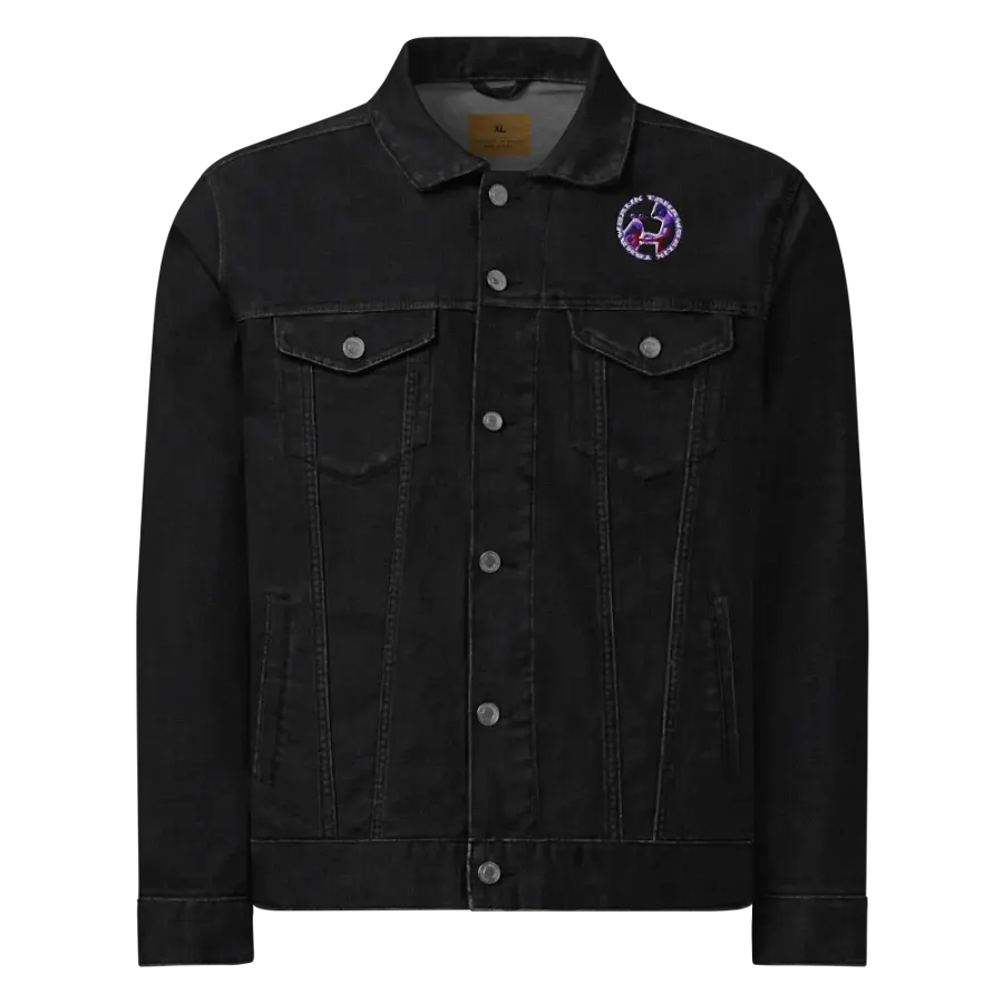 BALIK TANAW Circle Denim Jacket product image (1)