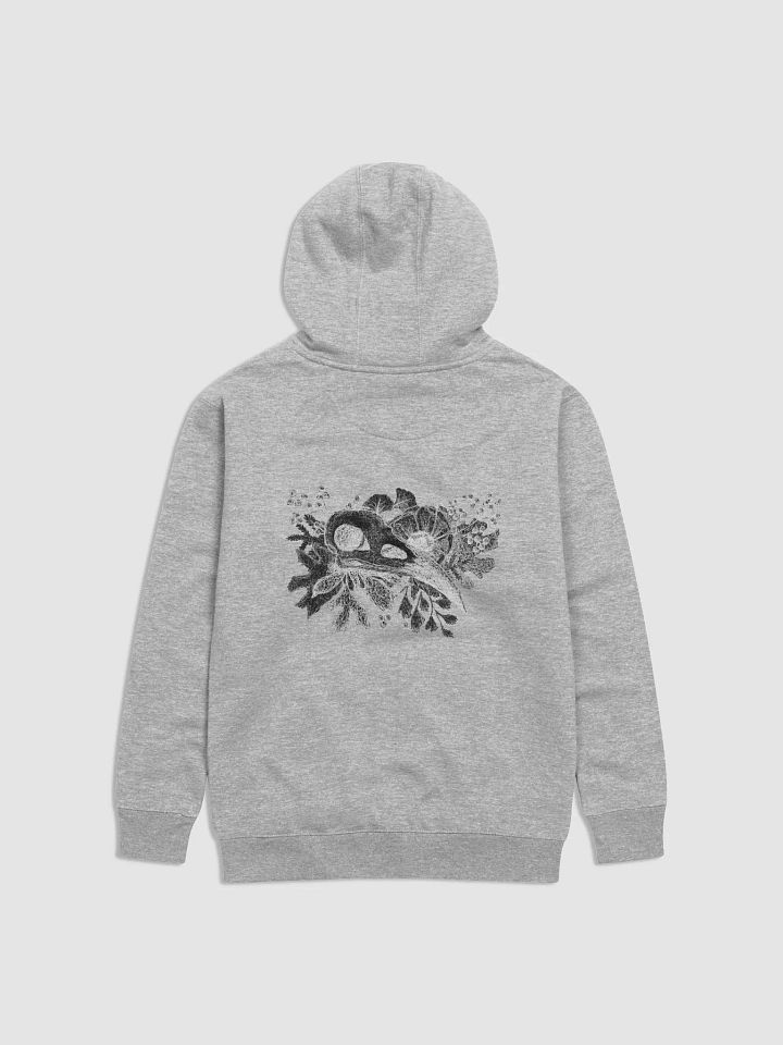 Inverted Raven Skull Unisex Hoodie product image (7)