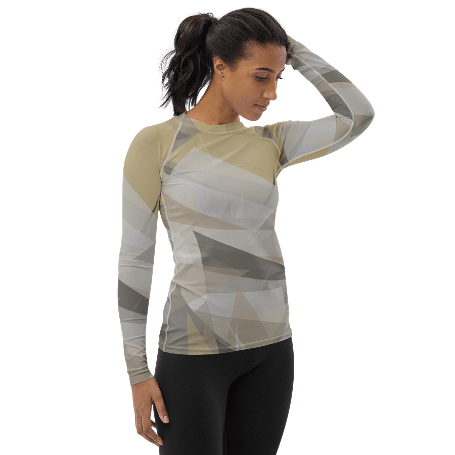 Geometric Fusion Women's Rash Guard product image (4)