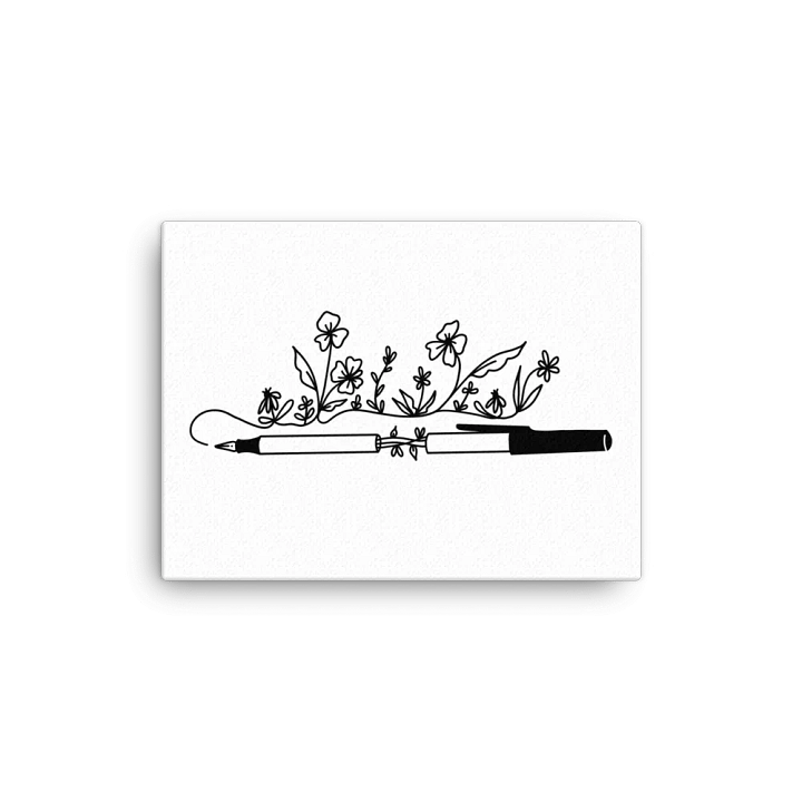 Free Writing Fine Art Canvas product image (1)
