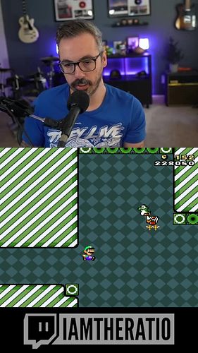 Feed the Yoshi, feed it! Akogare Deluxe - Pickle's Palace #Twitch #Ratio #Mario #SMW #Kaizo #iamtheratio #SNES