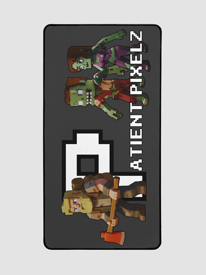 Patient PixelZ P Logo Desk Mat (Grey) product image (2)