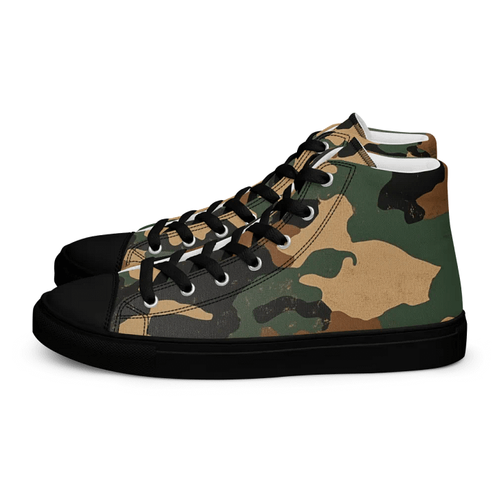 Retro Camo Women's High Tops product image (1)