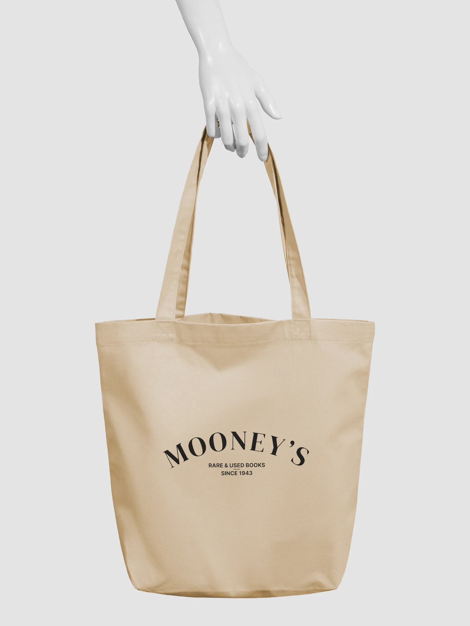 "Mooney's" Tote bag Oyster product image (3)