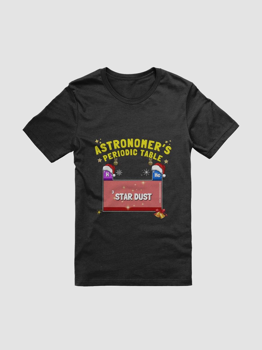 Astronomer's Periodic Table T-Shirt (X-mass special) product image (1)