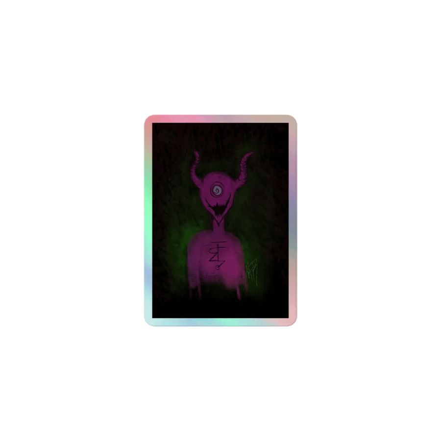 No Fear Demon Holo Sticker product image (1)