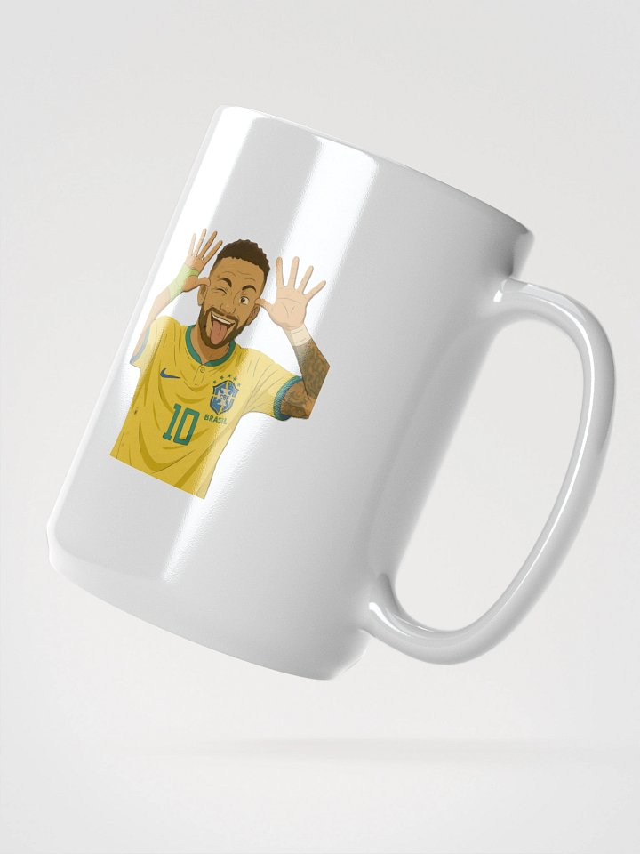Glossy Mug - Neymar Goal Celebration - Brazil (Various Colours) product image (2)