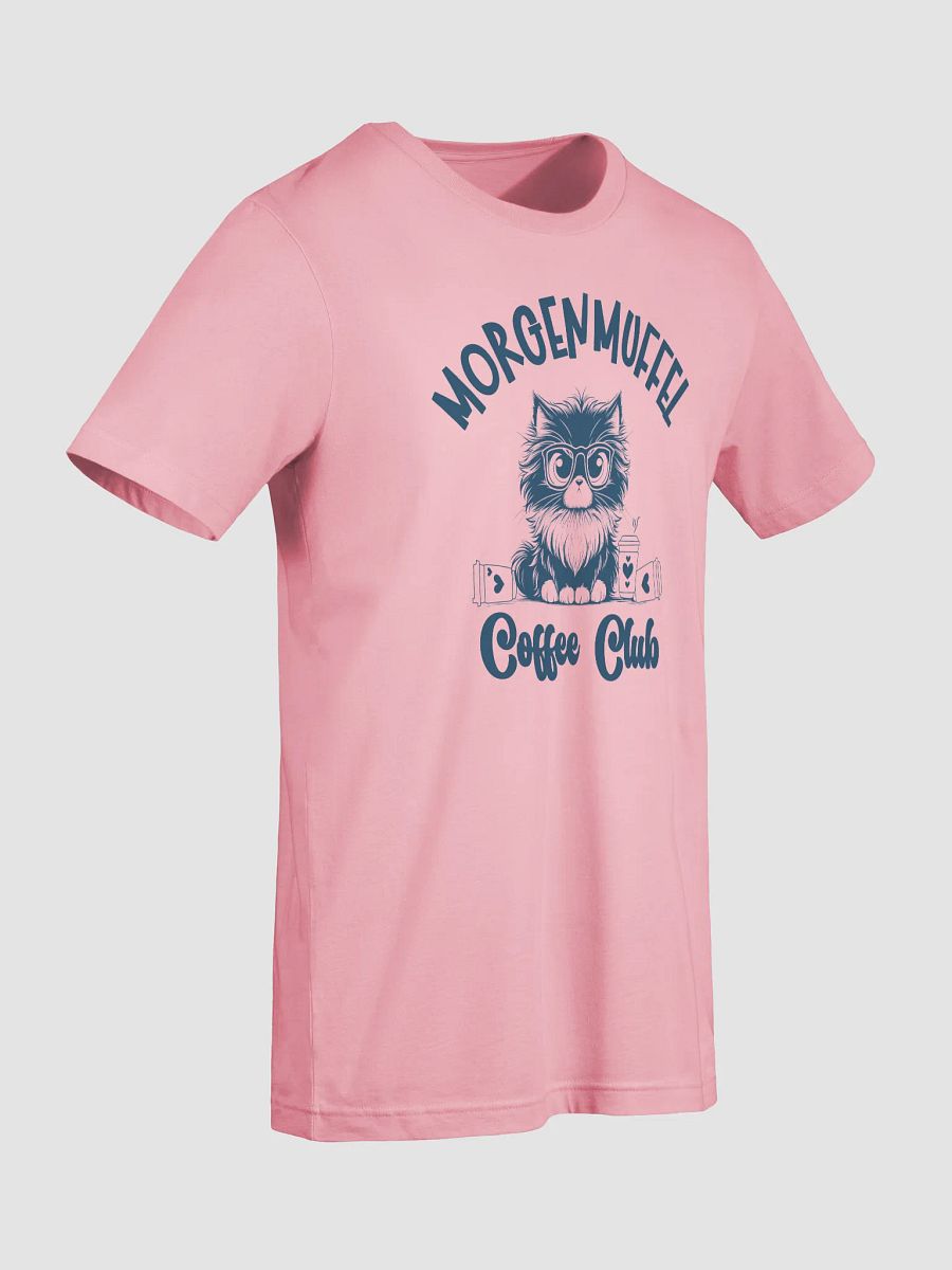 Morgenmuffel Cat Coffee Club T-Shirt product image (69)