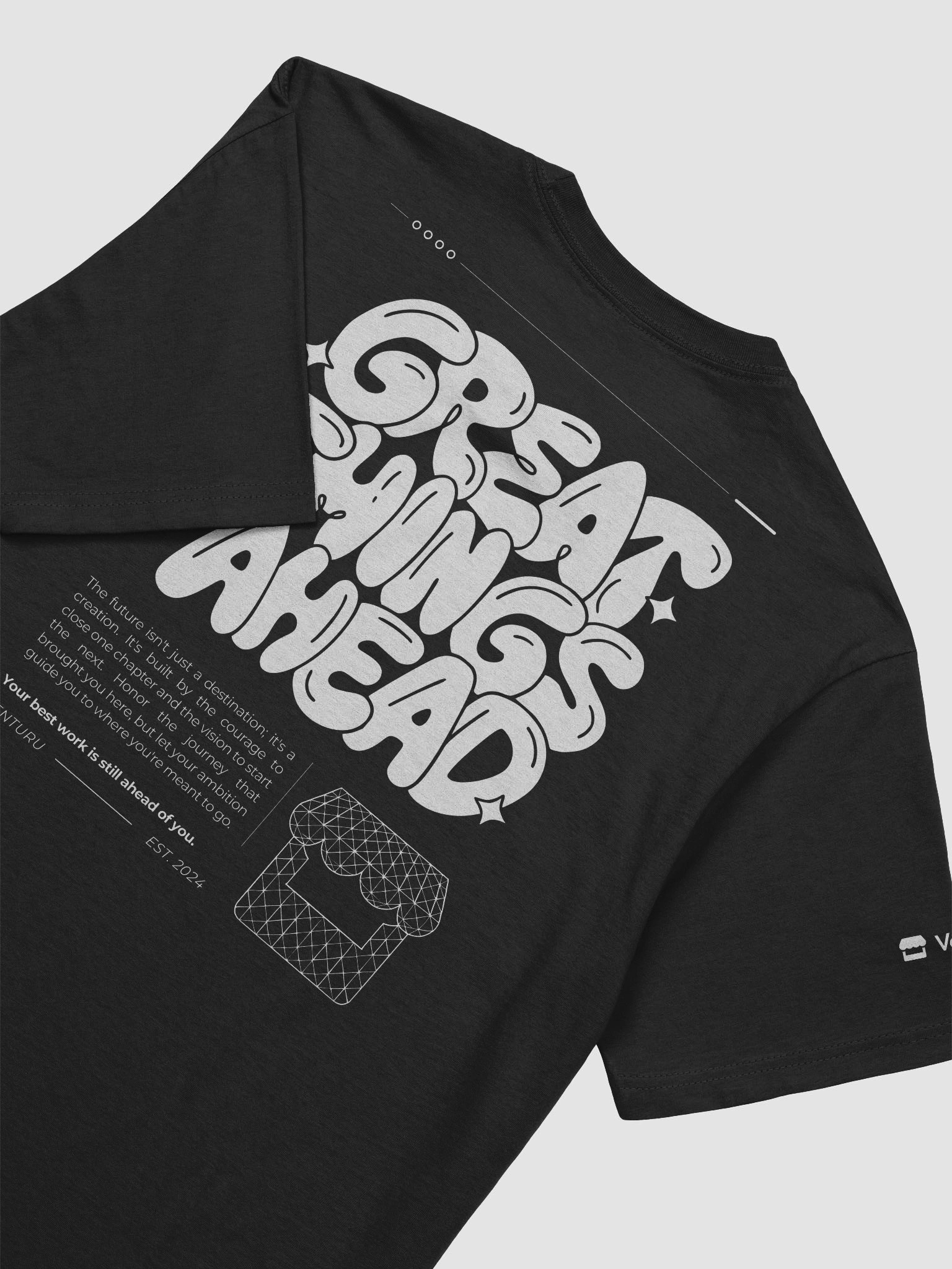 Great Things Ahead Dark Tee product image (7)