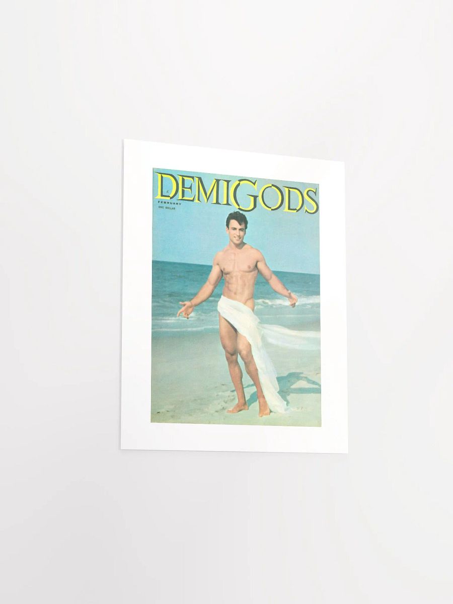 DEMI-GODS Magazine Cover (February 1963) - Print product image (3)