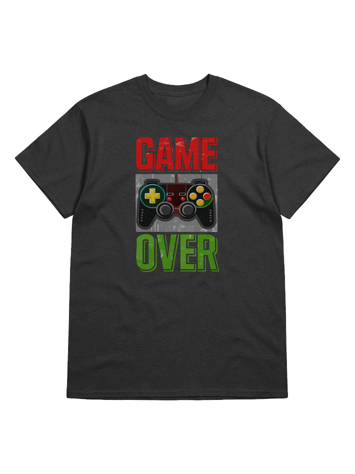 Game Over Heavyweight Printed T-Shirt product image (1)