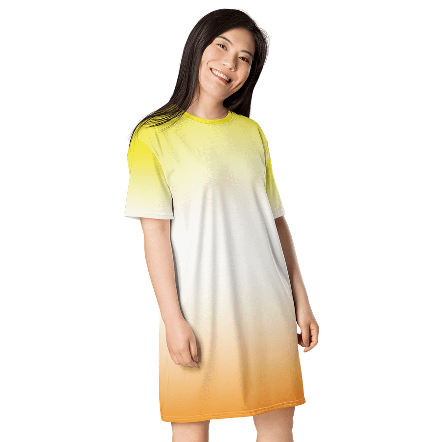 Maverique Pride Gradient T-shirt Dress product image (4)