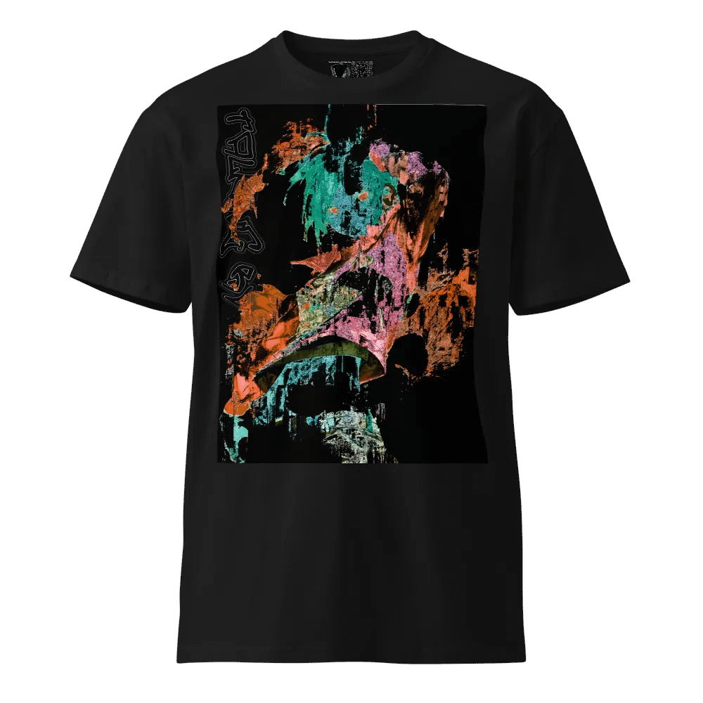 The Future Looks Liquid "Orange Nostalgia V2" Unisex Premium T-Shirt product image (21)