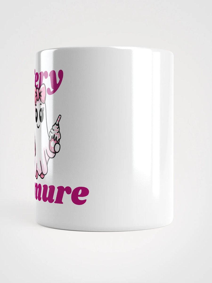 Very Demure Cute Ghost Left Hand Heat-resistant Ceramic Mug product image (4)