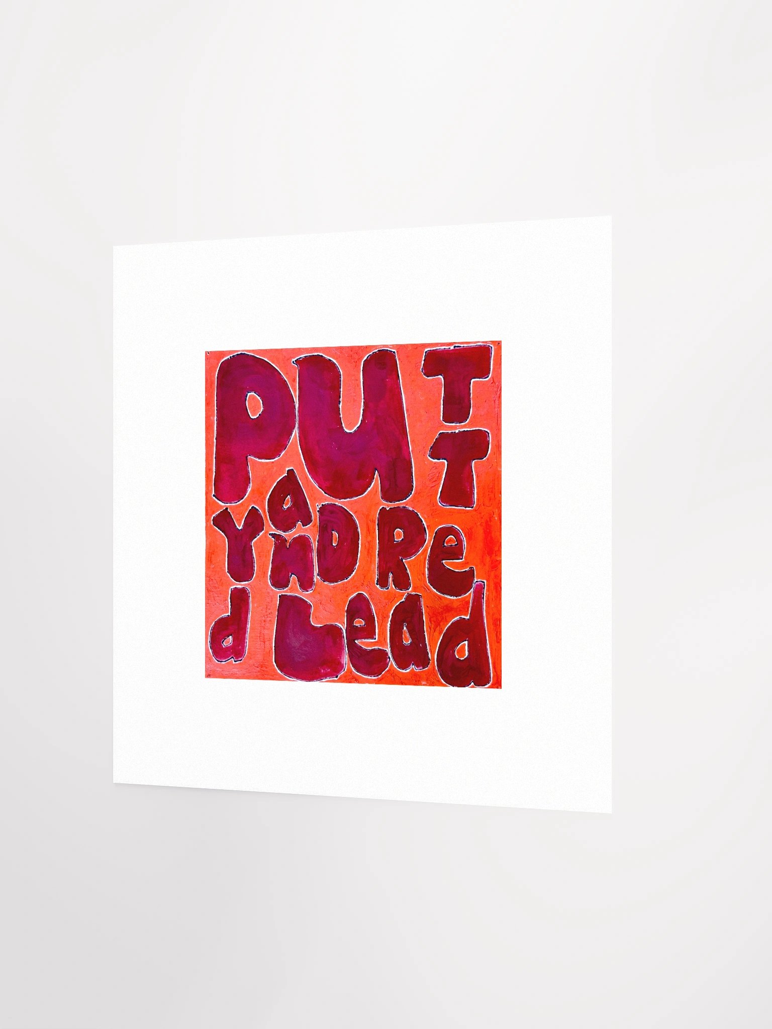 Putty and Red Lead Print product image (3)