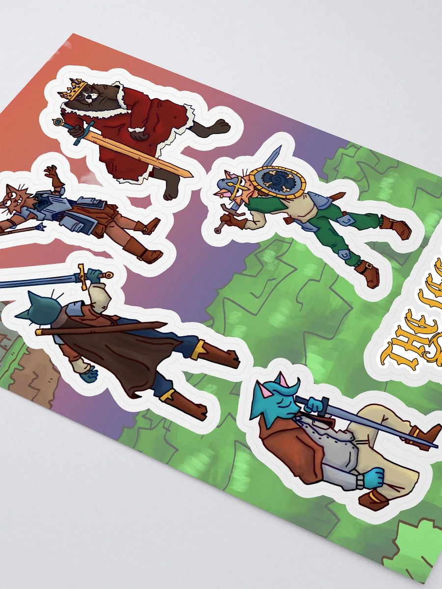 THE LEGEND OF FARTOPIA Sticker Sheet product image (3)