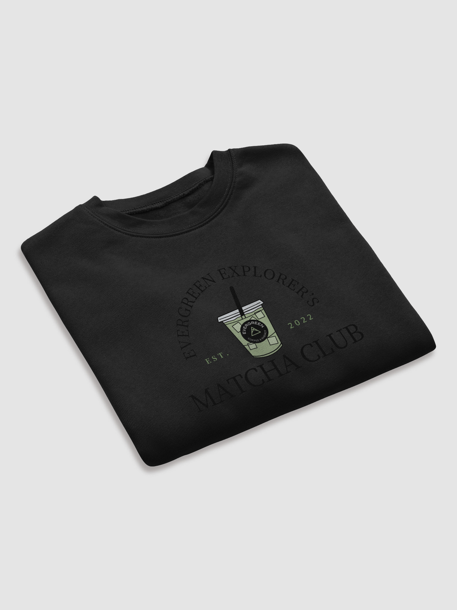 Matcha Cropped Crewneck | Coffee Club product image (7)