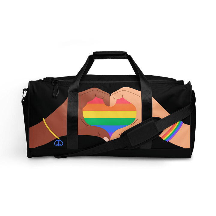 Pride Heart All-Over Duffle Bag product image (1)