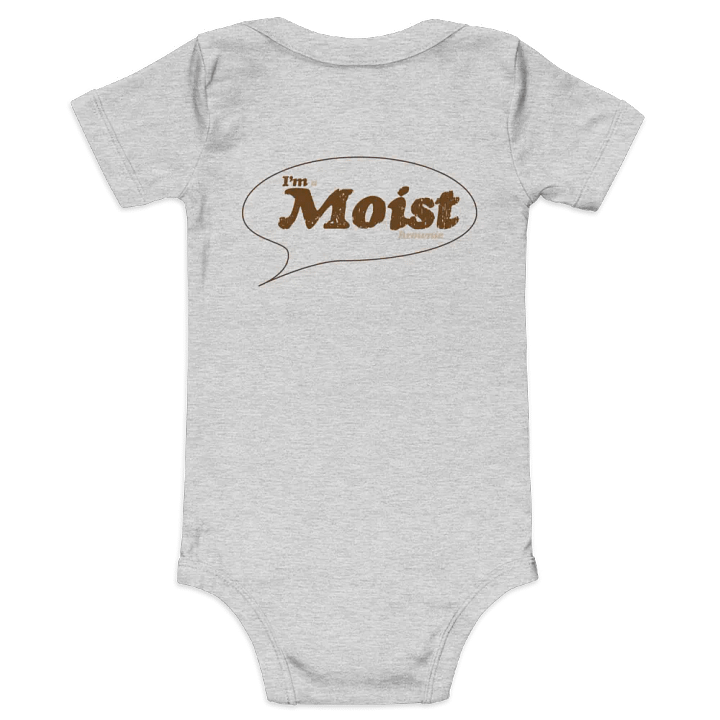 Moist Brownie Baby Onesie product image (1)