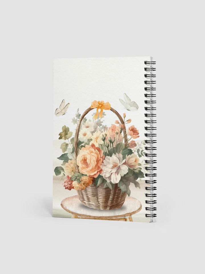 Whimsical Blooms Spiral Notebook product image (2)