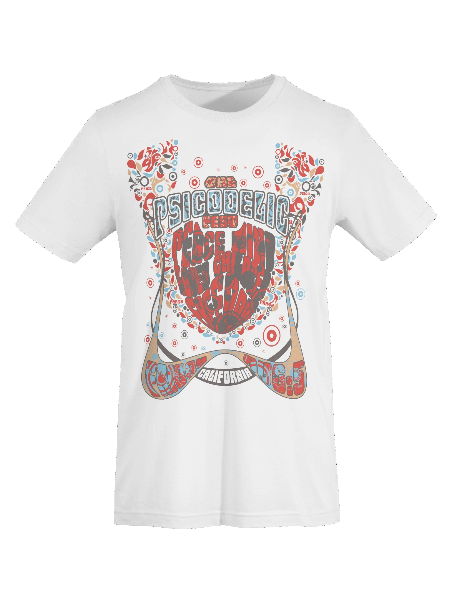 Psychedelic | Unisex Bella+Canvas Supersoft T-Shirt product image (8)