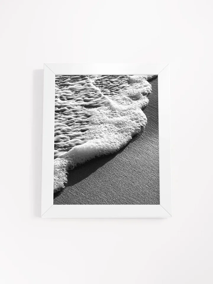 Sea Foam - Framed High-Quality Matte Poster product image (1)