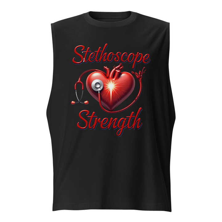 Stethoscope Strength Heart Muscle Tank product image (1)