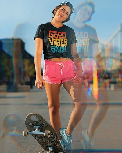 There’s enough negativity in the world—this summer, we recommend chasing those good, good vibes. ☀️

Our Good Vibes Only desi...