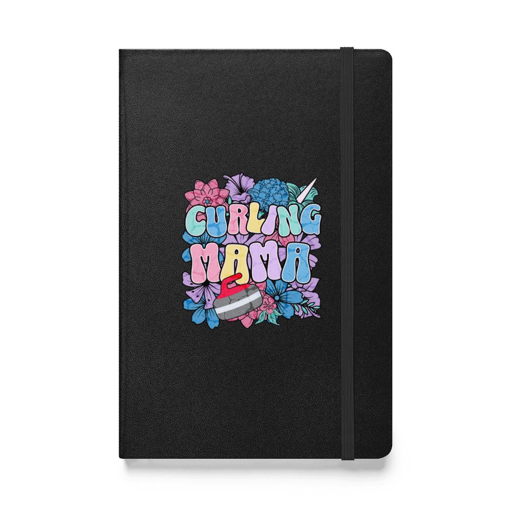 Curling Mama Floral Hardcover Notebook product image (1)