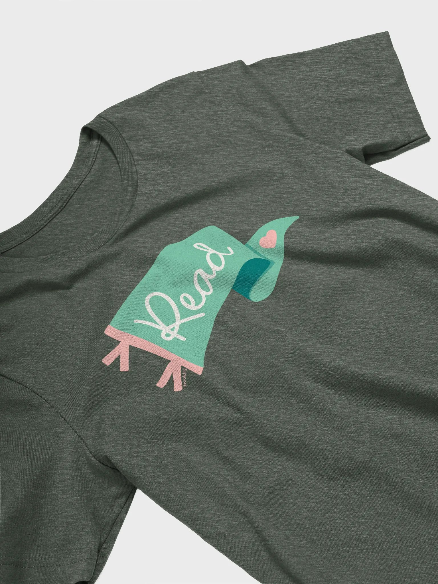 Go Team...Read! Mint Pennant T-Shirt product image (3)