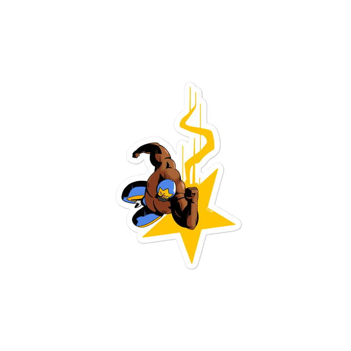 Wrestling Elbow Drop Sticker product image (2)