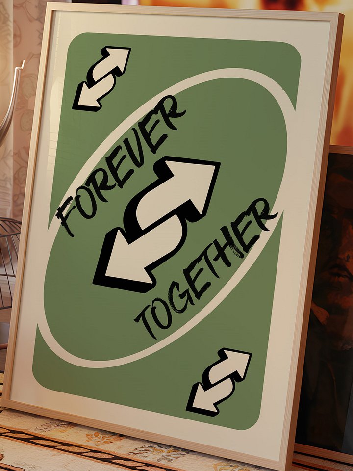 Forever Together Wall Art Green product image (1)