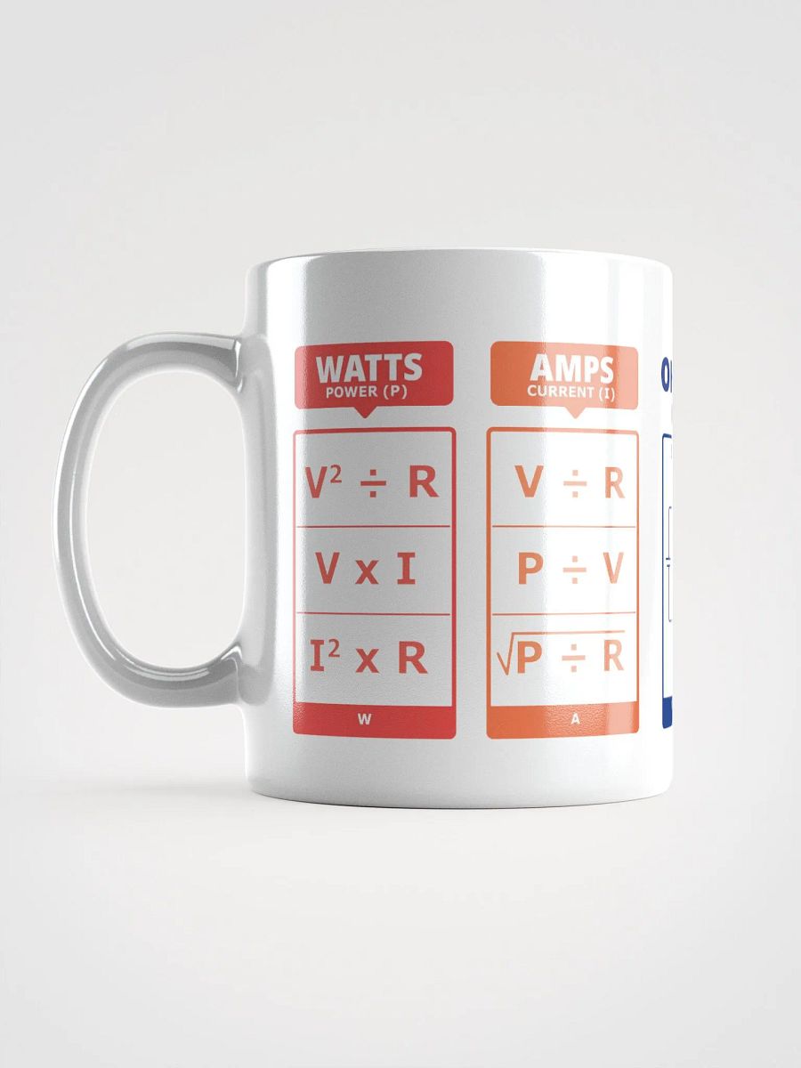 Electrical Engineering Formulas Mug product image (17)