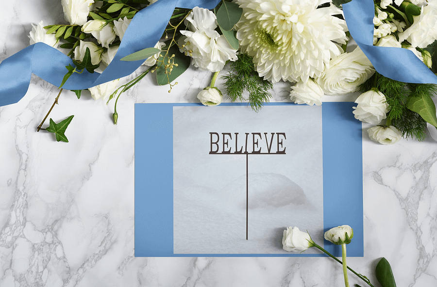Believe card product image (3)