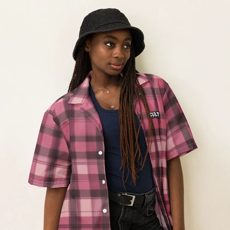 PINK MAHOGANY PLAID product image (6)
