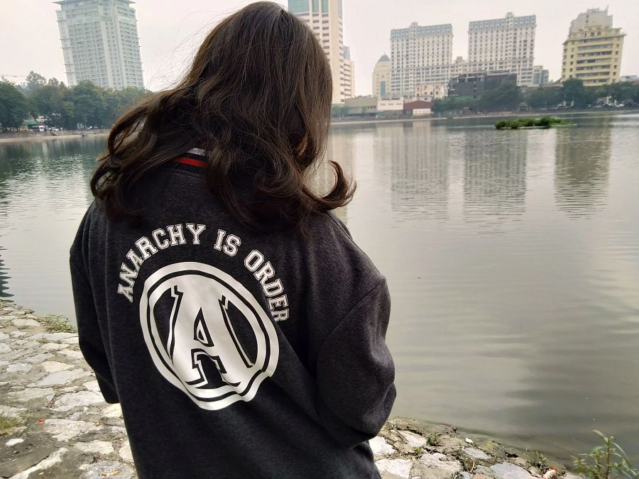 Embroidered Anarchist Bomb-Thrower Jacket product image (6)