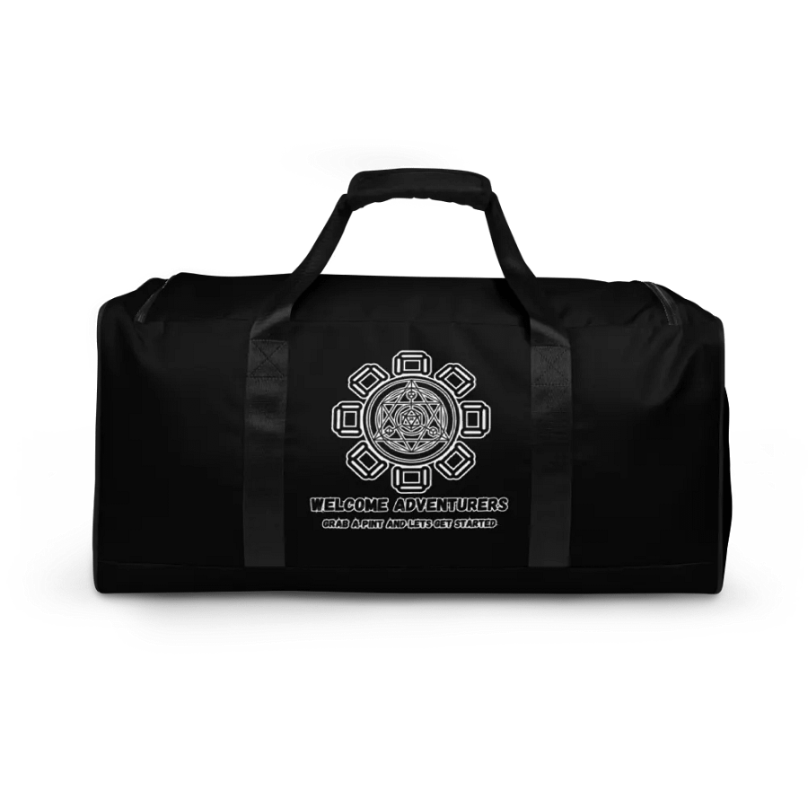 "Hero Table" All-Over Print Duffle Bag product image (3)