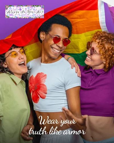 Wear your beliefs loud and proud.

Every piece from Always In Your Art isn't just merch—it's a battle cry. Rage, grief, heali...