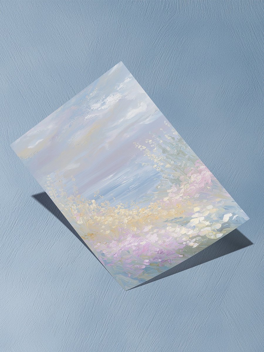 Pastel Coast Art Print product image (2)