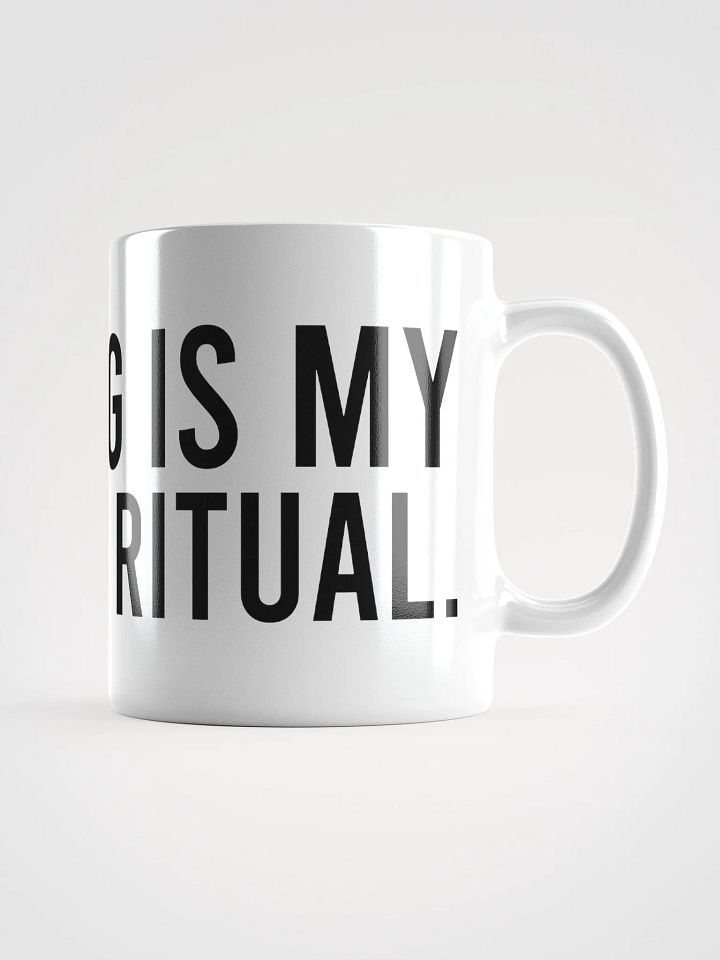 This mug is my morning ritual. - coffee mug product image (3)