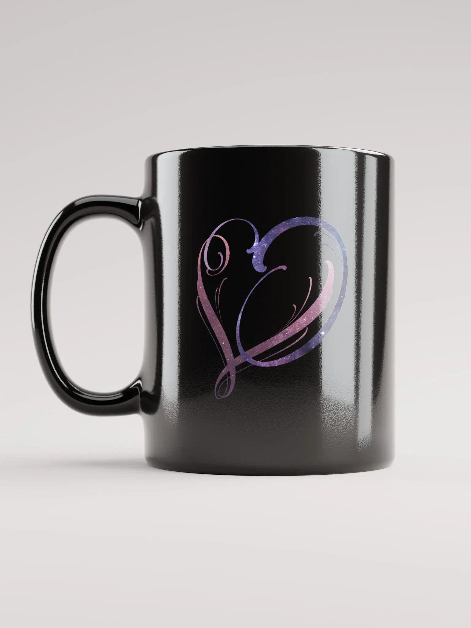 Galaxy Logo Black Coffee Mug product image (1)