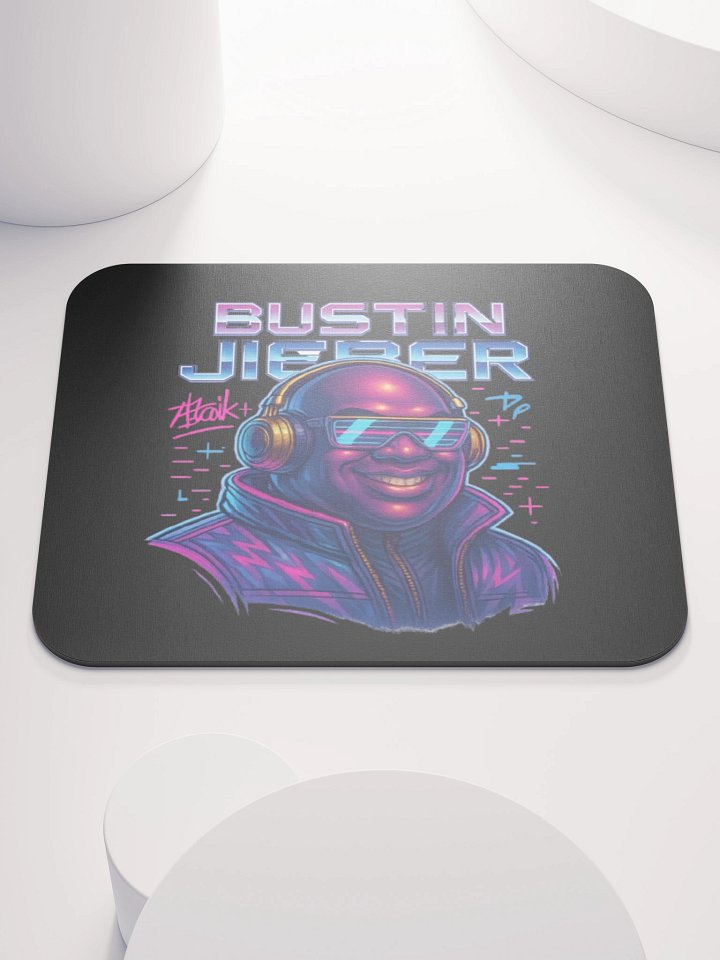 Neon Nights Mouse Pad product image (1)