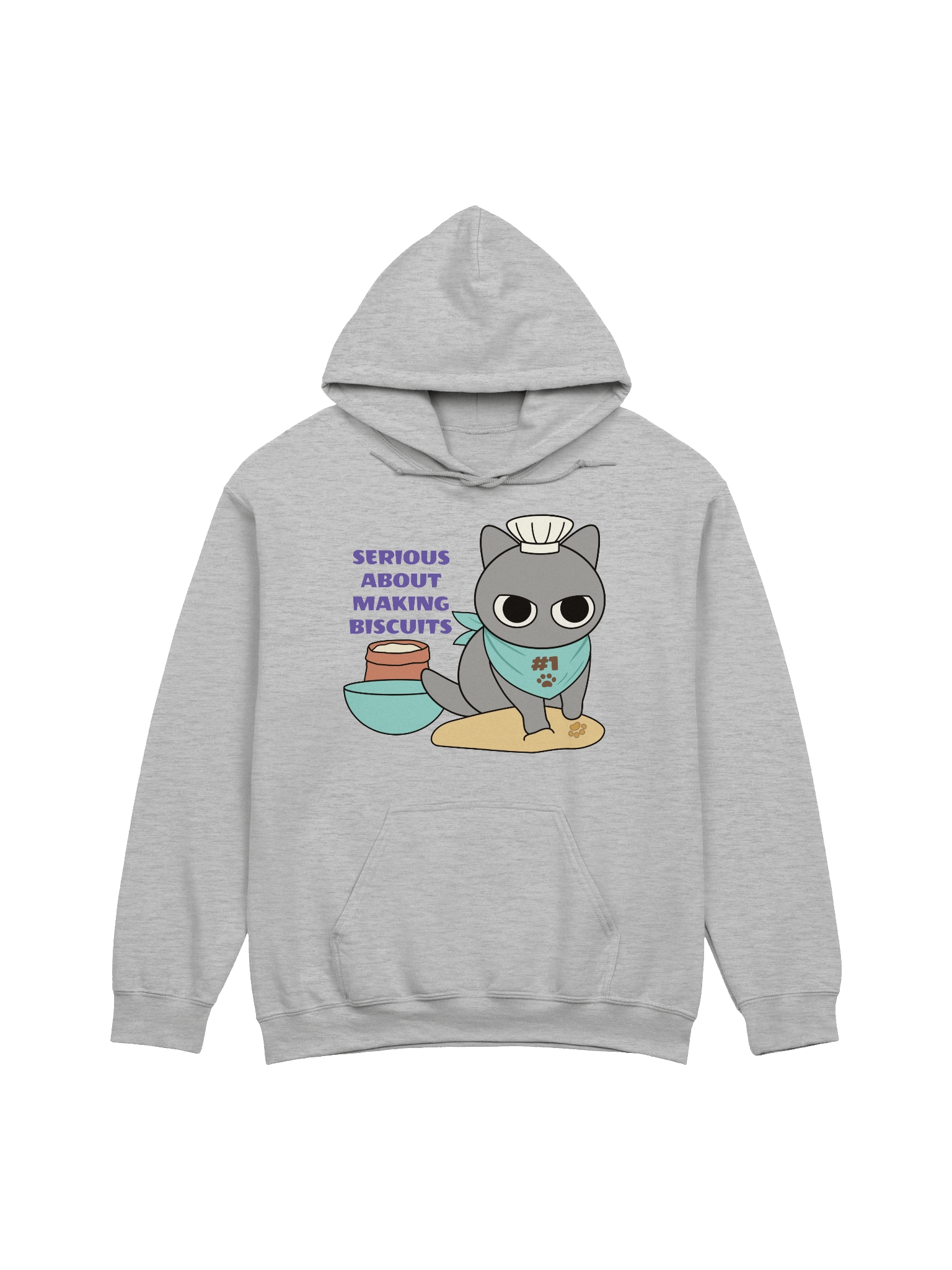 Biscuit Cat - Unisex Adult Hoodie product image (1)