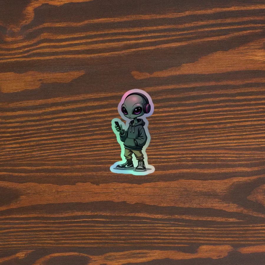 Trendy Alien in Streetwear product image (5)